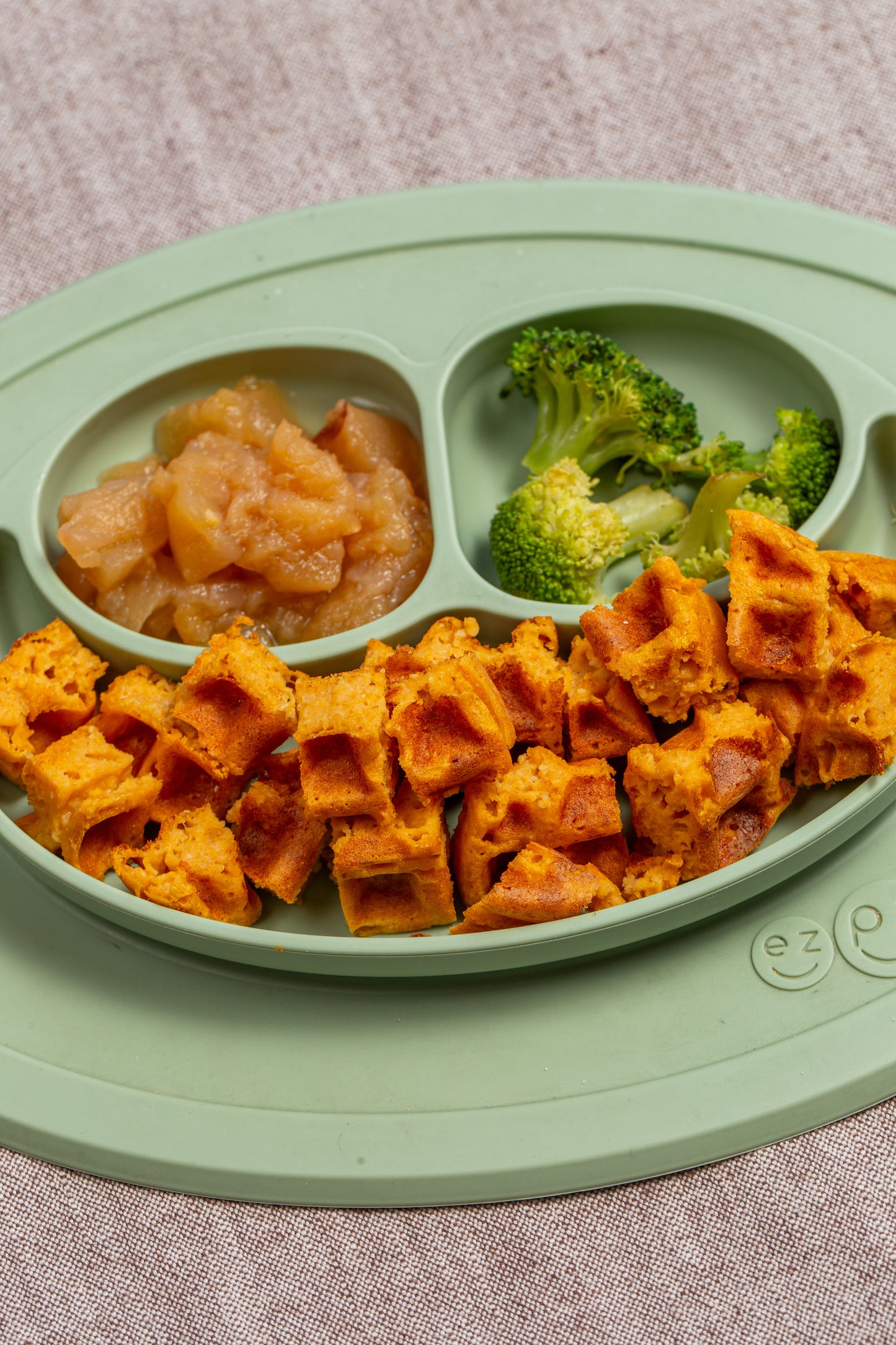 Waffles de camote BLW